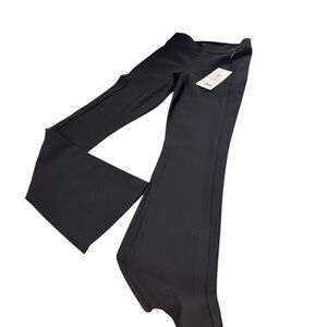 🔥 NWT Athleta Black Stellar Flare Trousers size 0